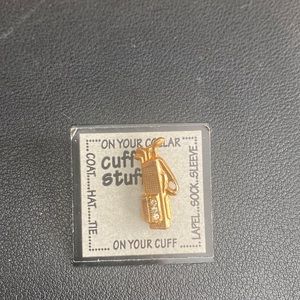 Golf Bag Lapel Pin Tie Tack